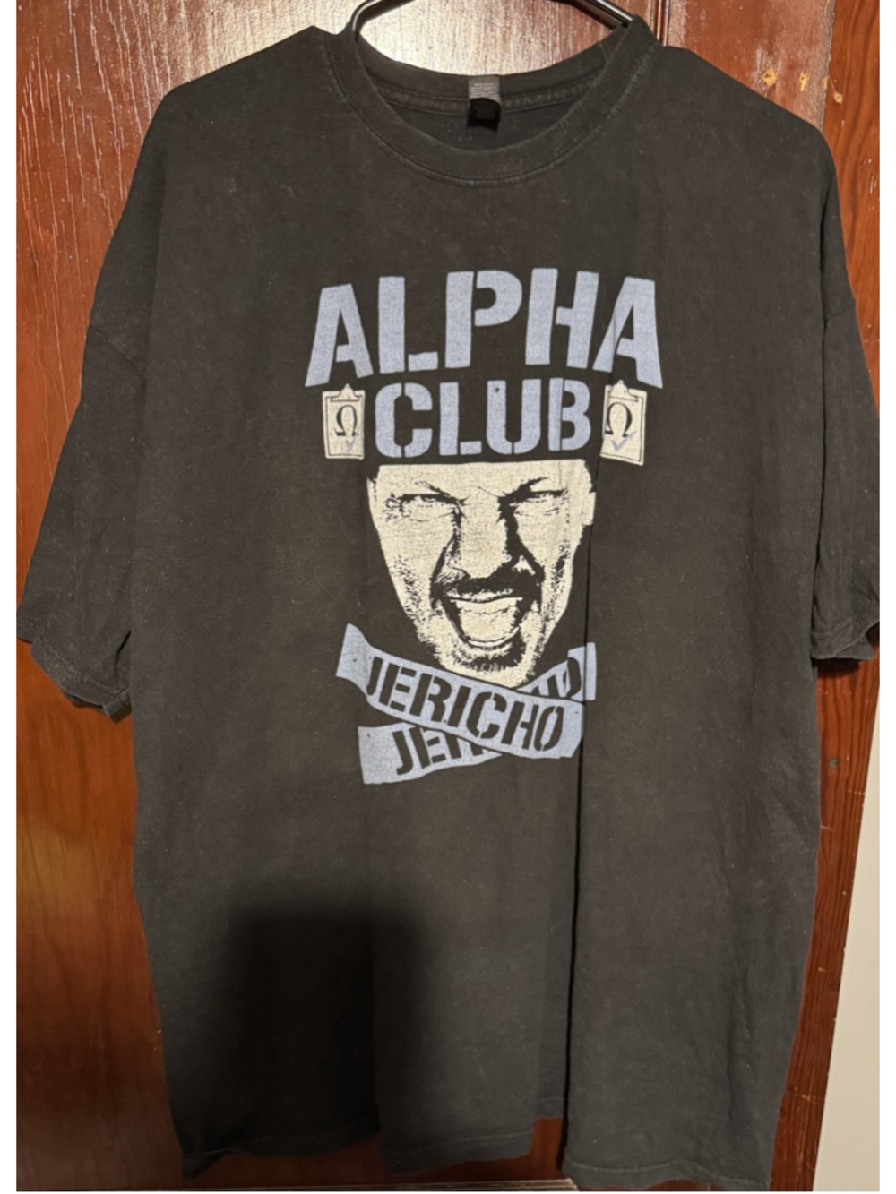 Chris Jericho Alpha Club T-Shirt Men's Size XXL Black AEW WWE WCW ECW